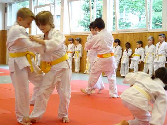 Cours de judo pour enfants