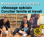 Messages aux parents