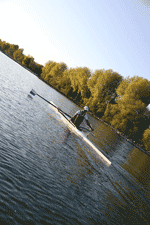 Aviron sur le lac, Copyright Arnaud Bertsch