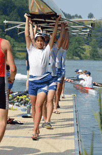 Aviron, on part! Copyright Arnaud Bertsch